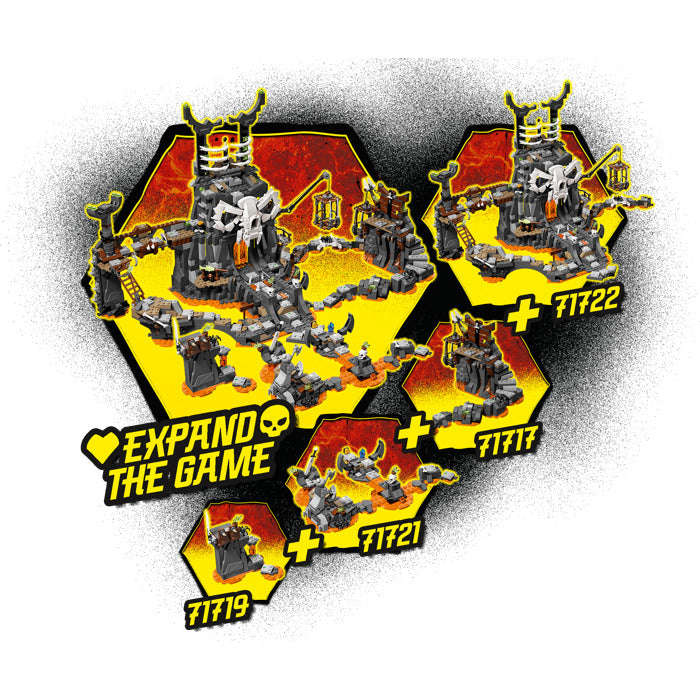 LEGO 71722 - Ninjago Skull Sorcerer's Dungeons