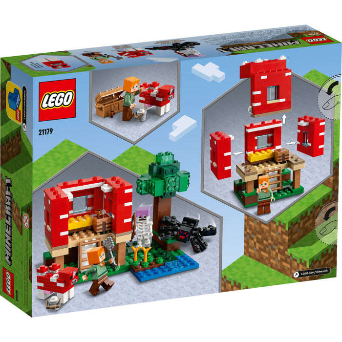 LEGO 21179 - Minecraft The Mushroom House