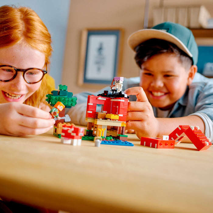 LEGO 21179 - Minecraft The Mushroom House