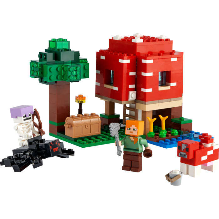 LEGO 21179 - Minecraft The Mushroom House