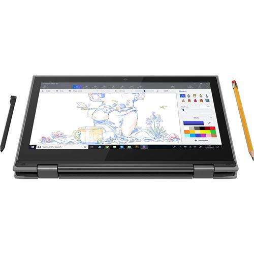 Lenovo 300E Series Black Notebook