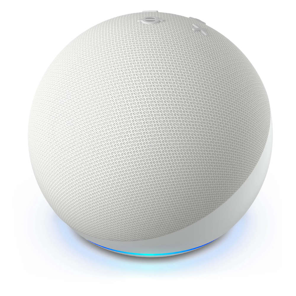 Amazon Echo Dot Smart Speaker with Alexa 5th Gen - Glacier White - Demo Deals