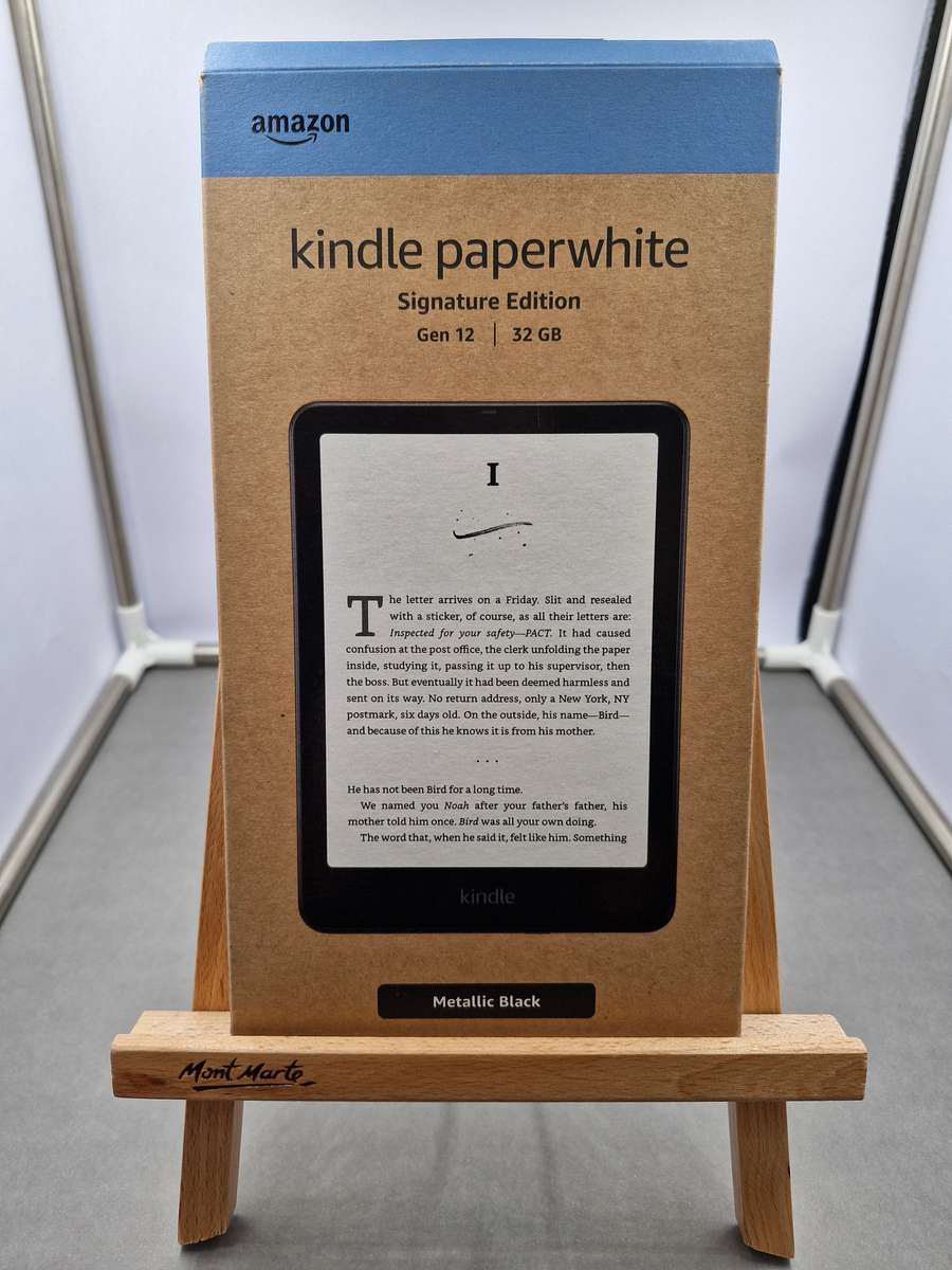 Amazon - Kindle Paperwhite Signature Edition 12th Gen (32 GB) - Metallic Black - Demo Deals