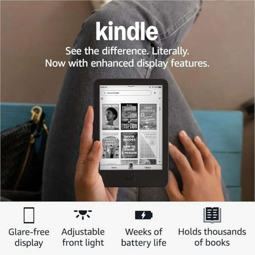 Amazon Kindle Touch 6" (Gen 11 - 2024) - Black with Ads