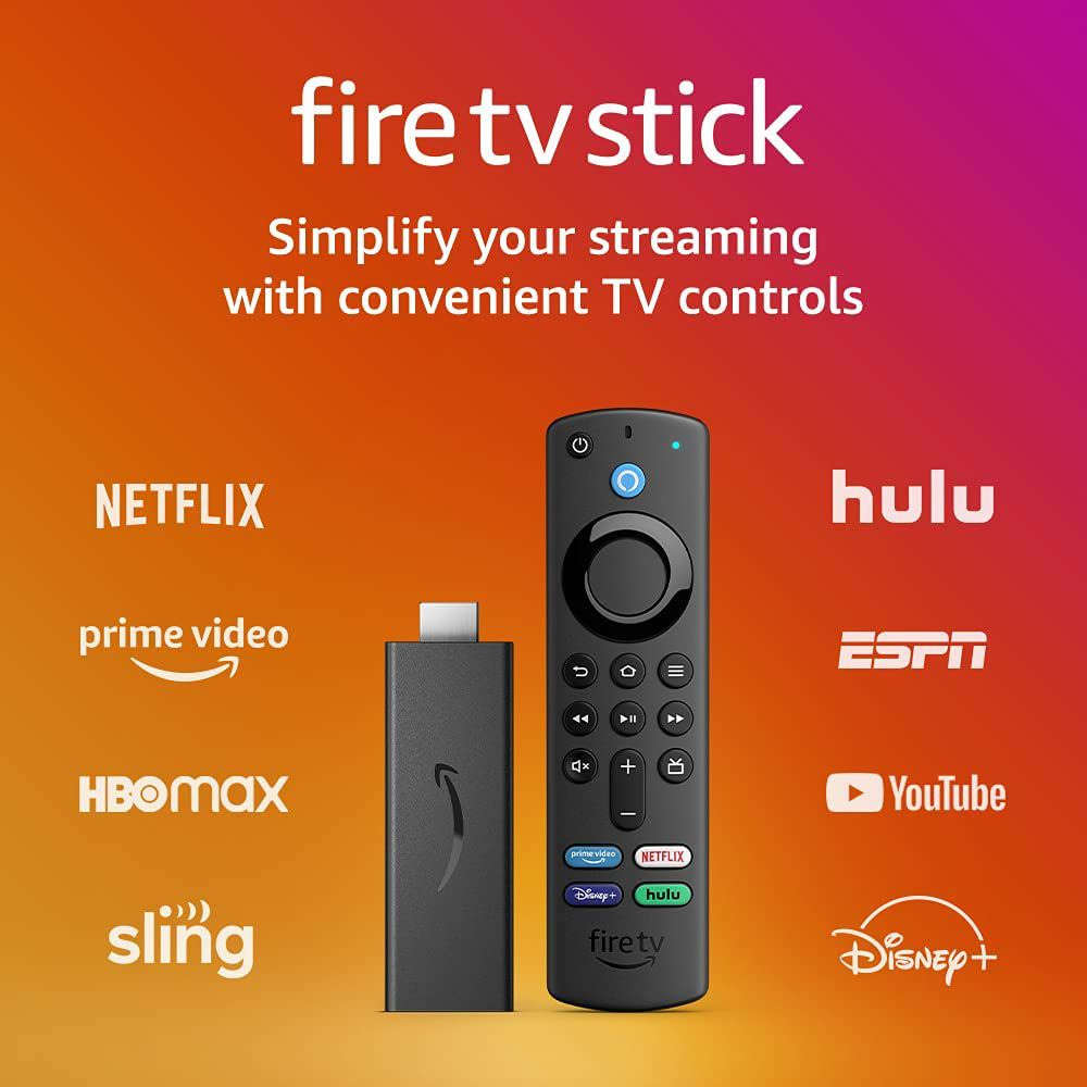 Amazon Fire TV Stick - 4K with 3rd Gen Remote