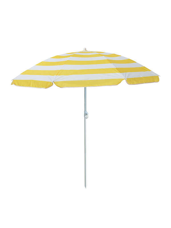Striped Beach Umbrella