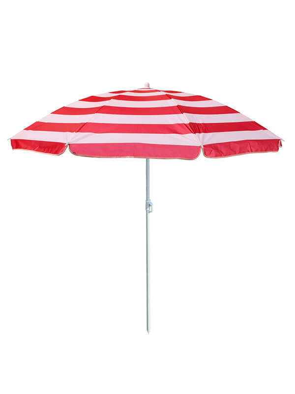 Striped Beach Umbrella