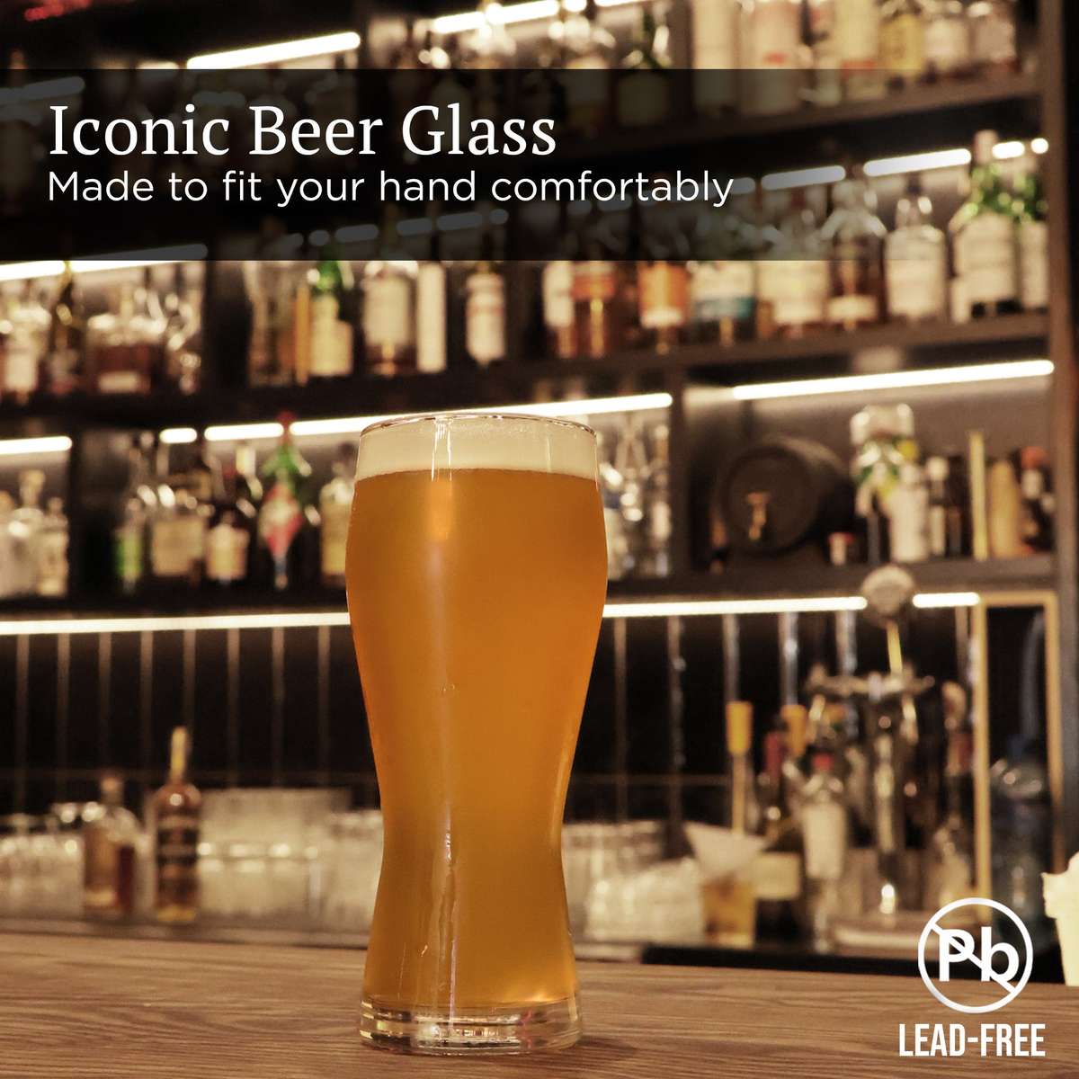 Beer Glasses - Set of 4 - 400ml - Portuguese Design