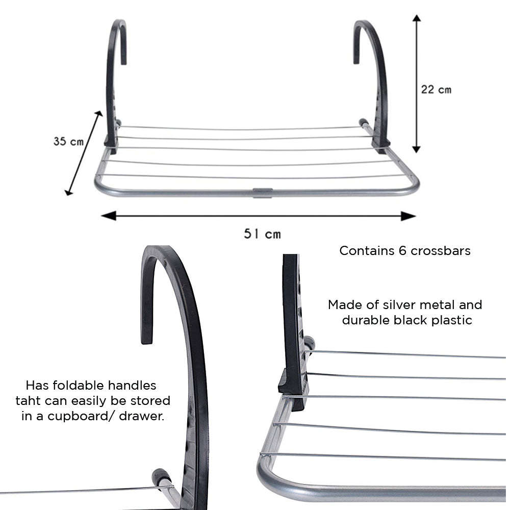 Hangable Clothes Drying Rack - 3 Meters