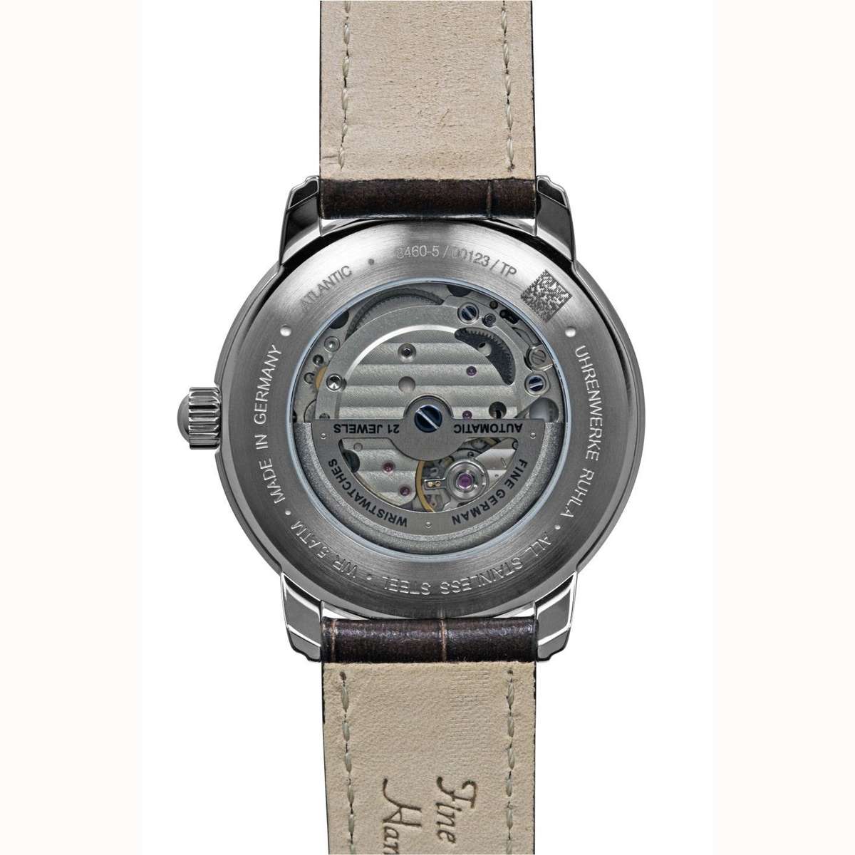 ZEPPELIN Men's Atlantic Automatic 60h Date Watch Night Glow 84605