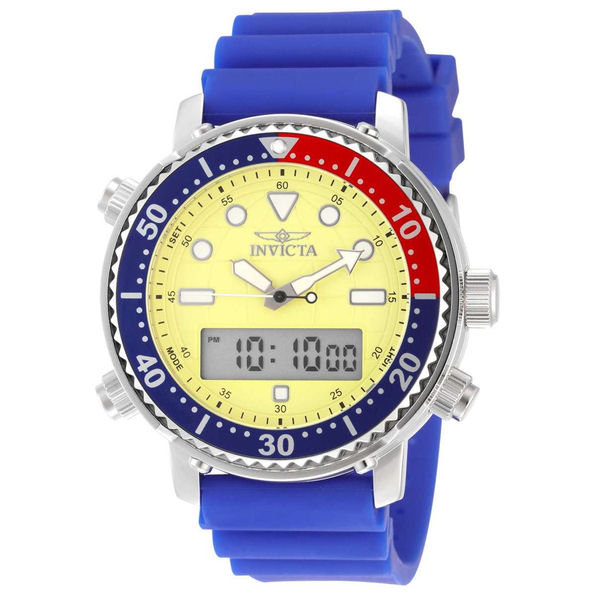 Invicta Men's Pro Diver 47mm Dual Time Watch