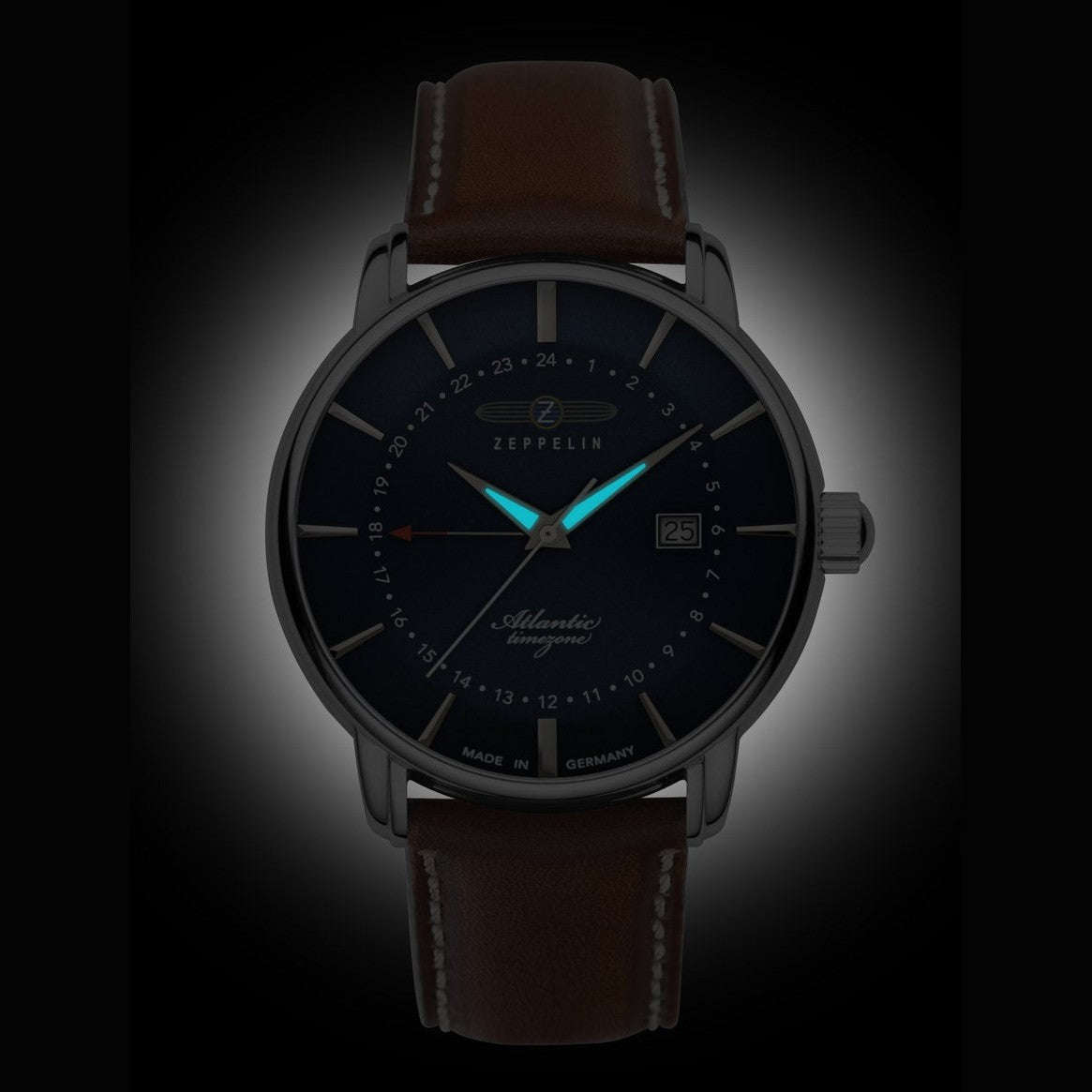 ZEPPELIN Men's Atlantic Dual Time Watch 84423
