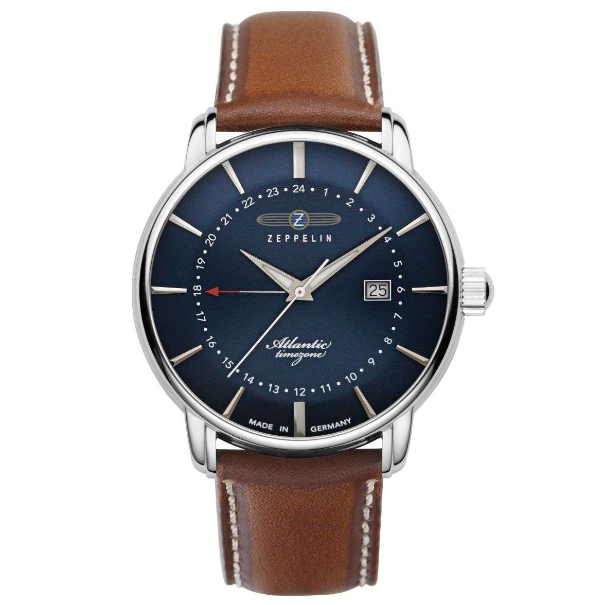 ZEPPELIN Men's Atlantic Dual Time Watch 84423