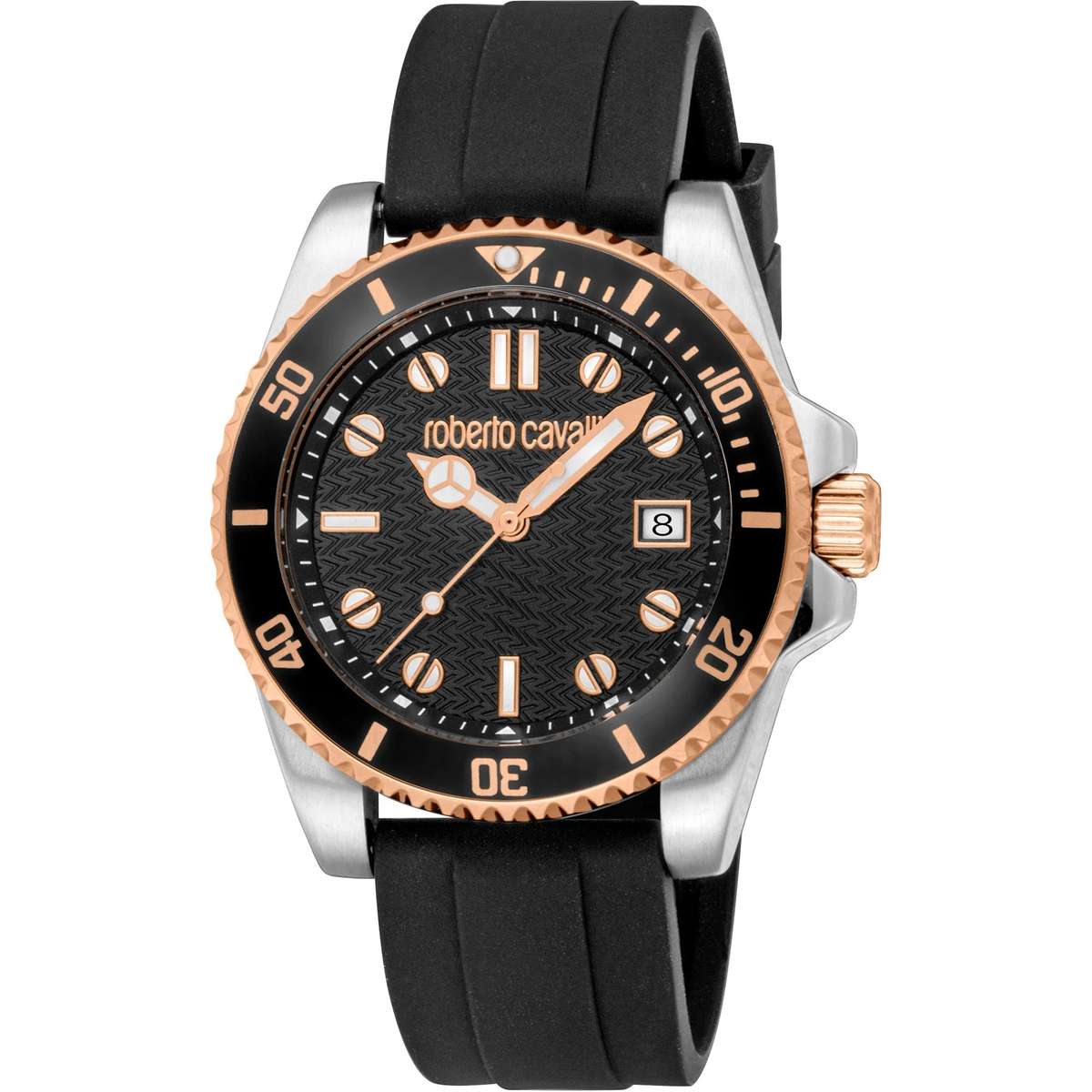 Roberto Cavalli Gent Watch with 44mm Case Size