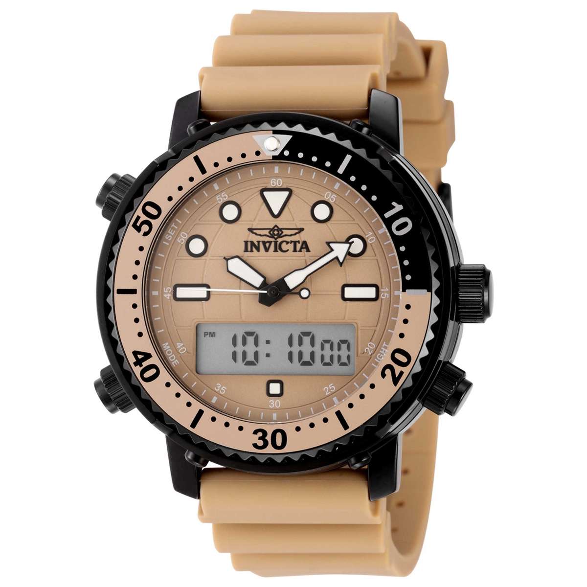 Invicta Men's Pro Diver 47mm Dual Time Watch