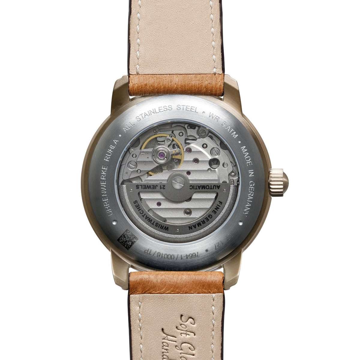 ZEPPELIN Men's LZ127 Graf Zeppelin Automatic Open Heart Watch 76641