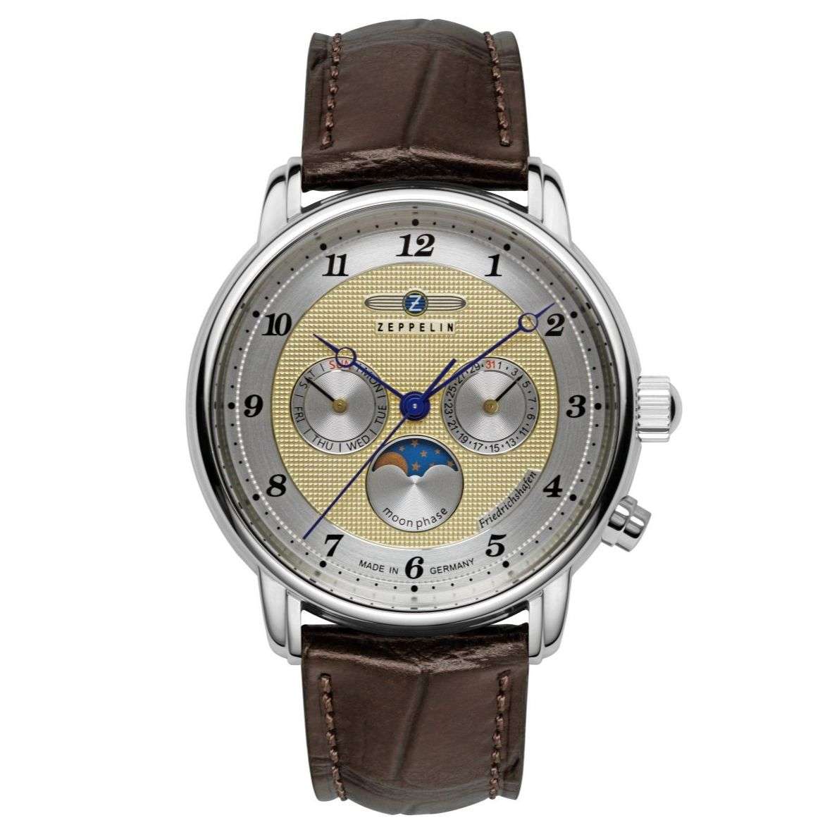 ZEPPELIN Men's Friedrichshafen Moonphase 85365 Watch