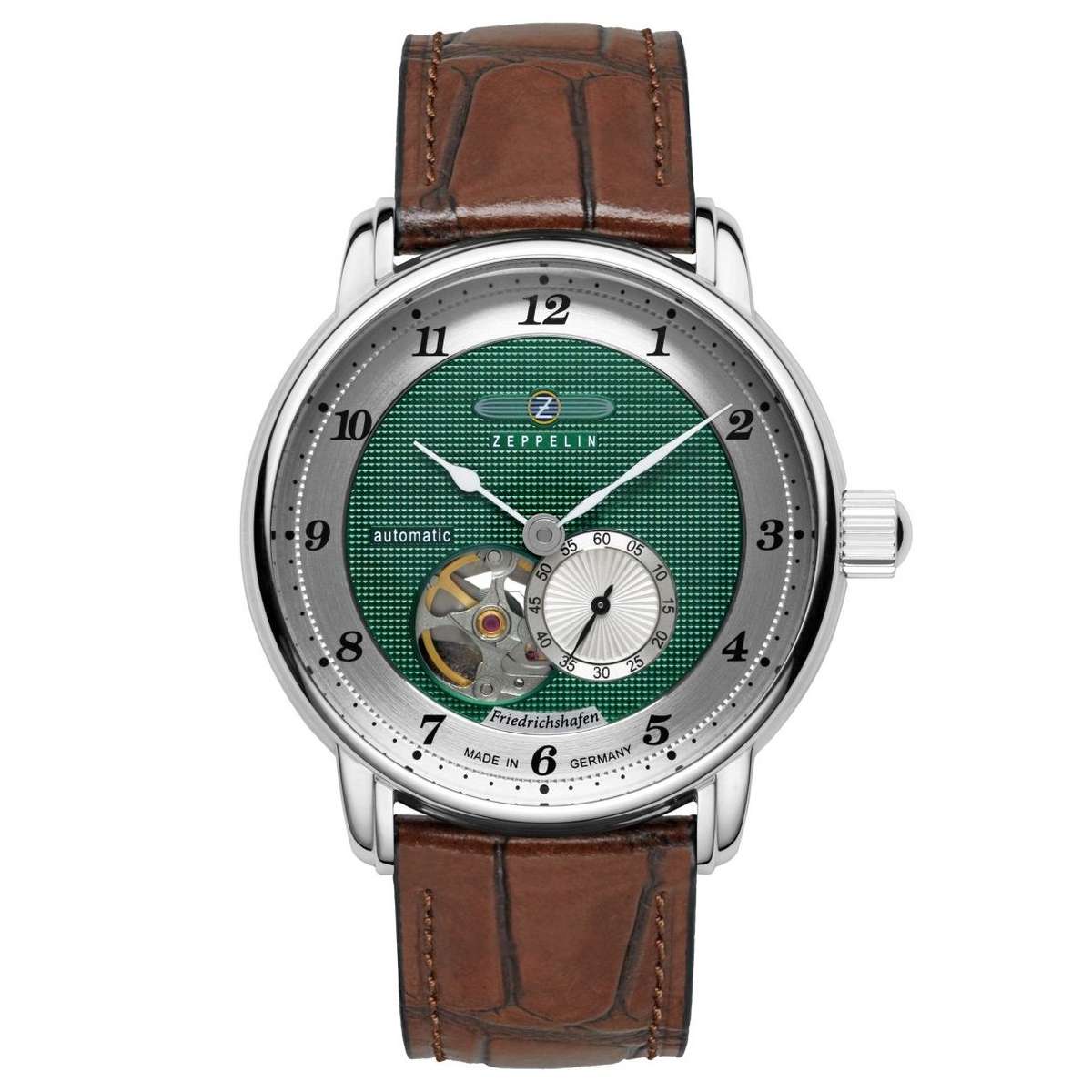 ZEPPELIN Men's Friedrichshafen Automatic Open Heart 85662 Watch