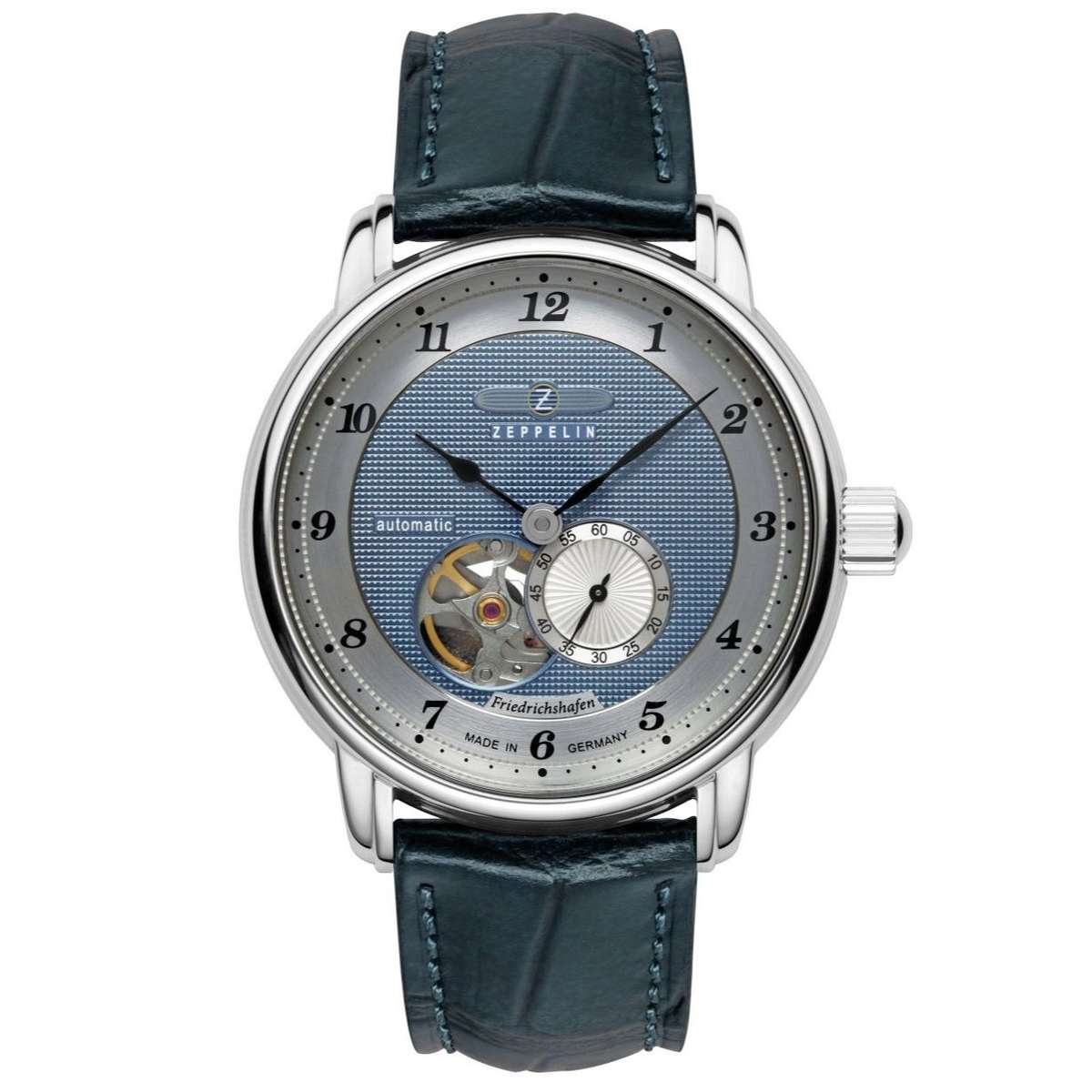 ZEPPELIN Men's Friedrichshafen Automatic Open Heart 85663 Watch