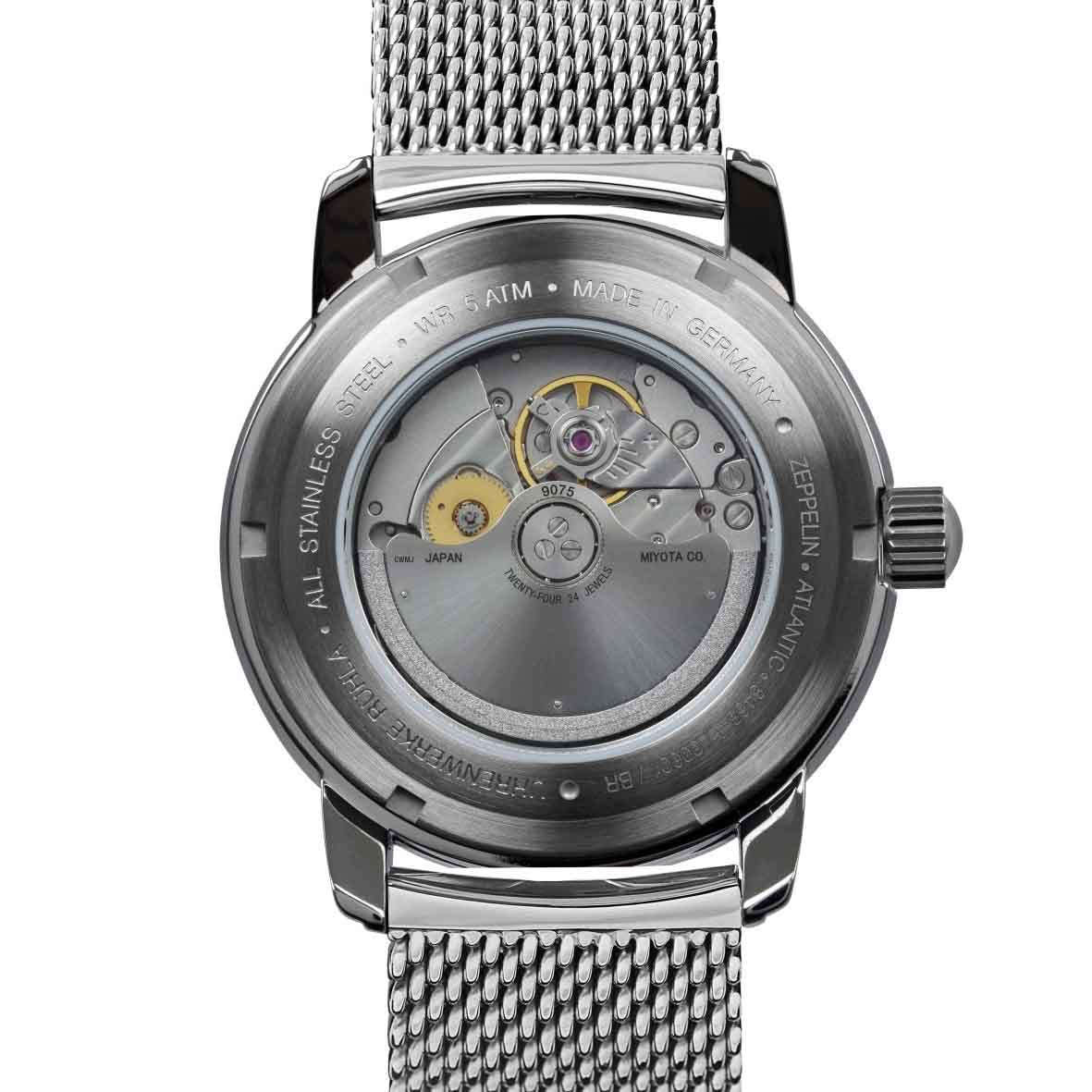 ZEPPELIN Atlantic Automatic GMT Date Watch Milanese Bracelet 8468M1