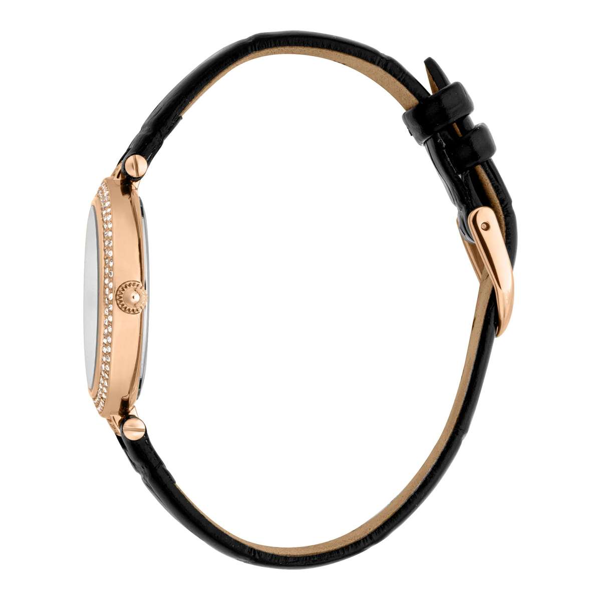 Just Cavalli SET Savoca Leather Black RG Silver