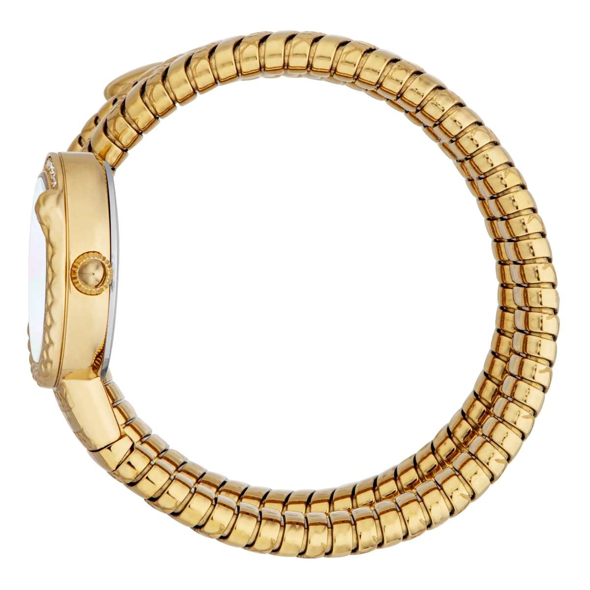 Just Cavalli Signature Snake Enchanting Yellow Gold MOP