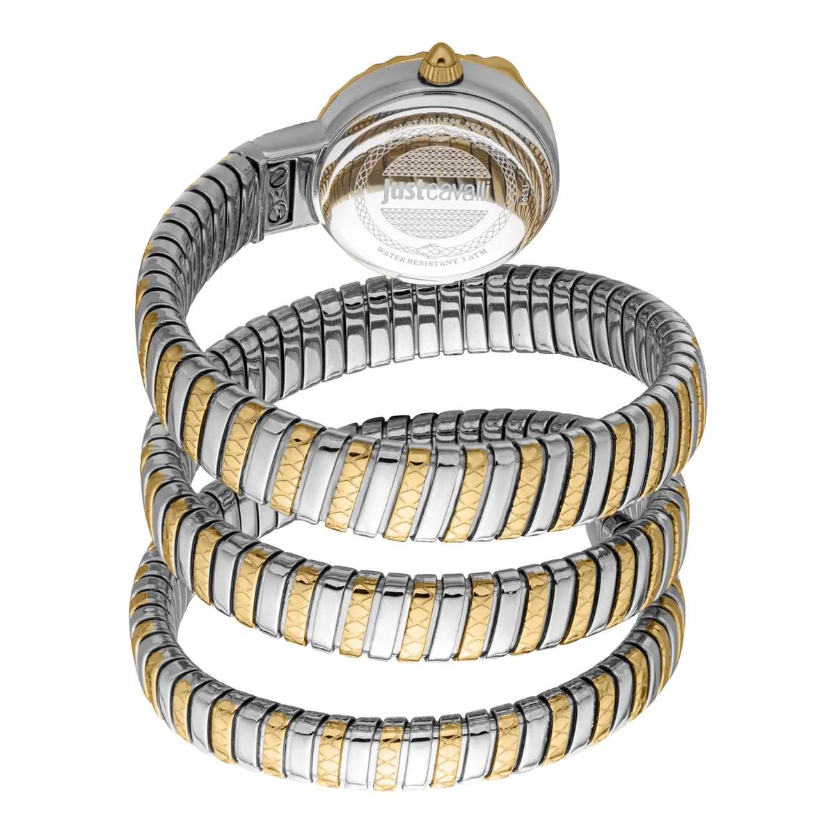 Just Cavalli Signature Snake Enchanting Two Tones YG MOP