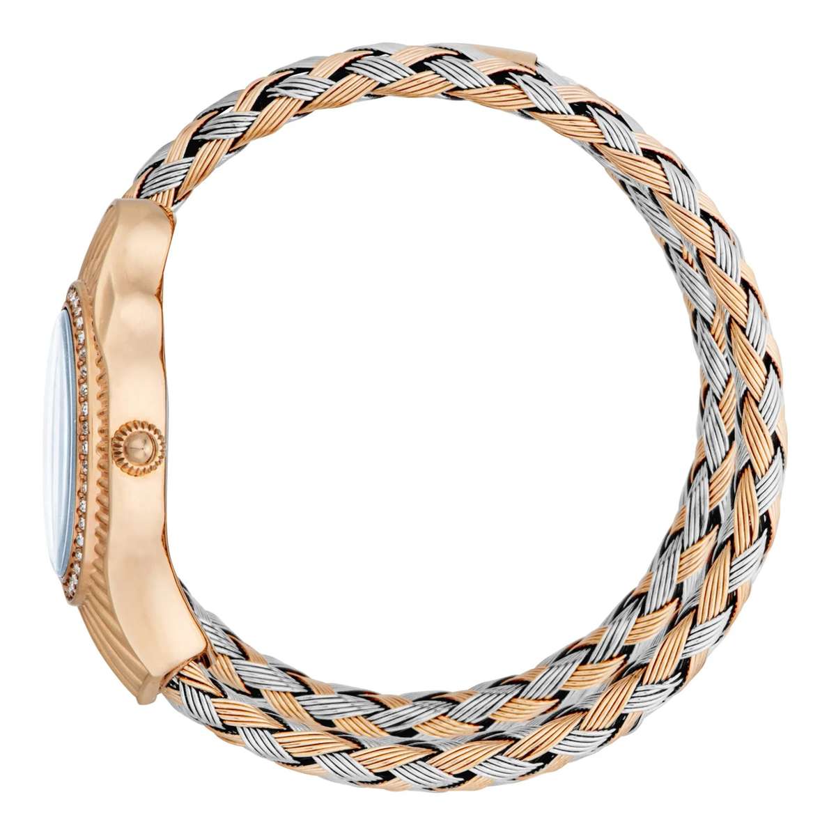 Just Cavalli Signature Snake Twined Two Tones RG Blue