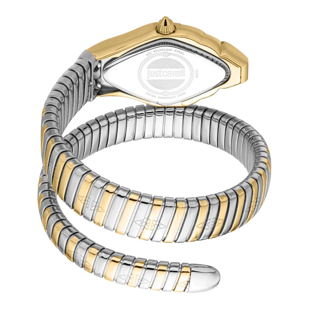 Just Cavalli Signature Snake Ferocious Two Tones YG MOP