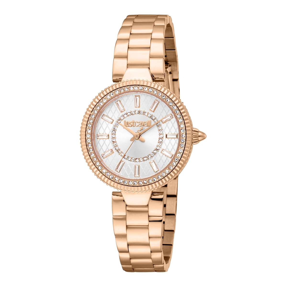 Just Cavalli Glam Chic Ostentatious Rose Gold Silver