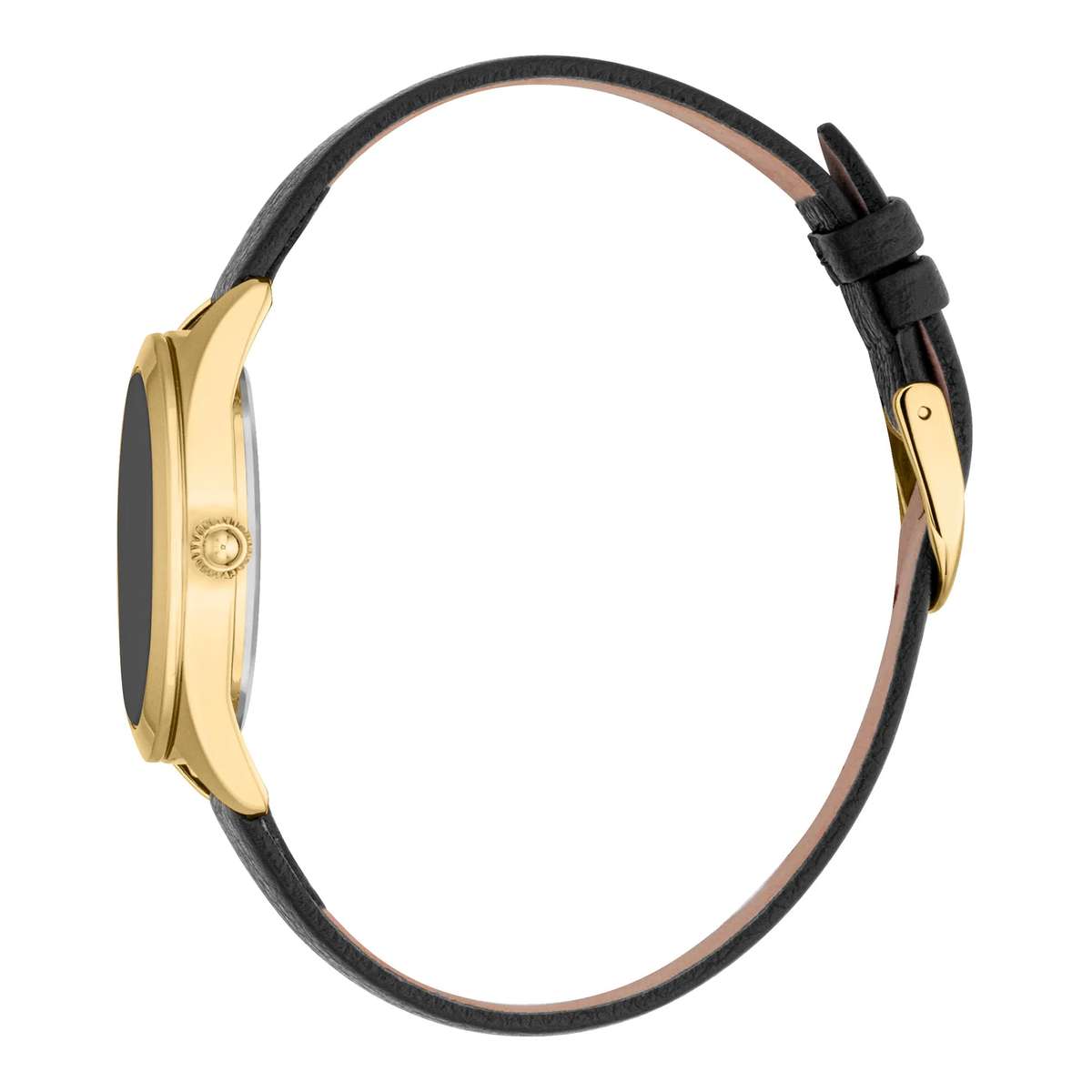Just Cavalli Glam Chic Luna Leather Black YG Black