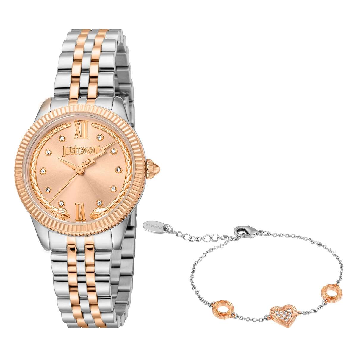 Just Cavalli SET Lovestruck Valentines Two Tones RG Salmon