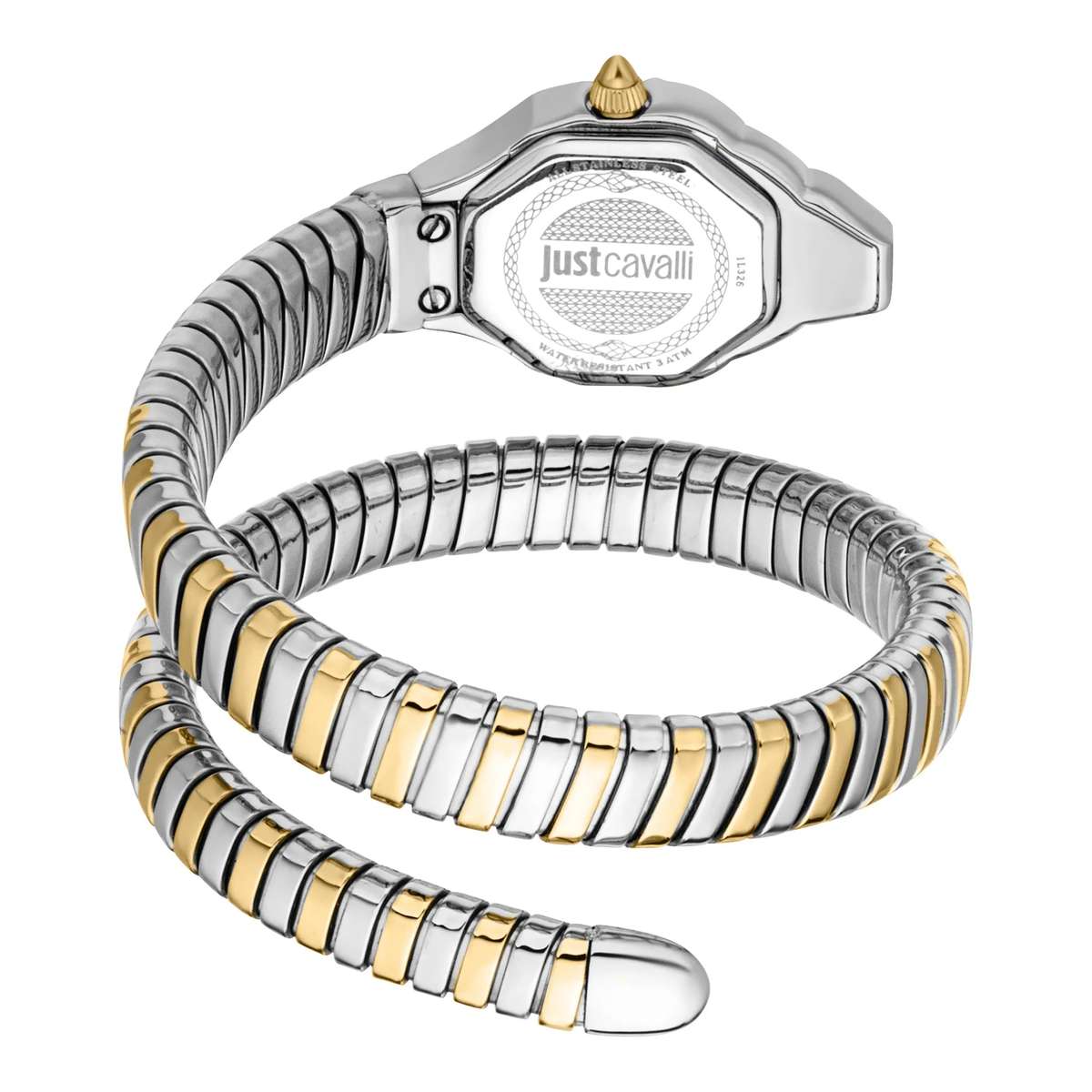 Just Cavalli Signature Snake Brillante Snake Two Tones YG MOP