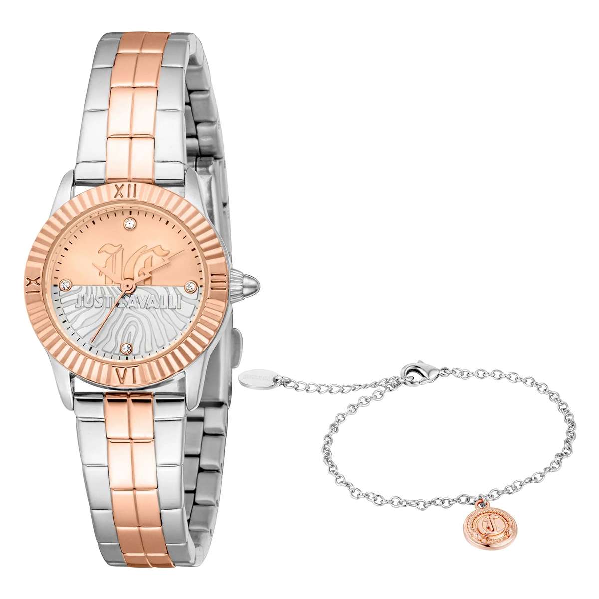 Just Cavalli SET Mini Raffinata Two Tones Rose Gold