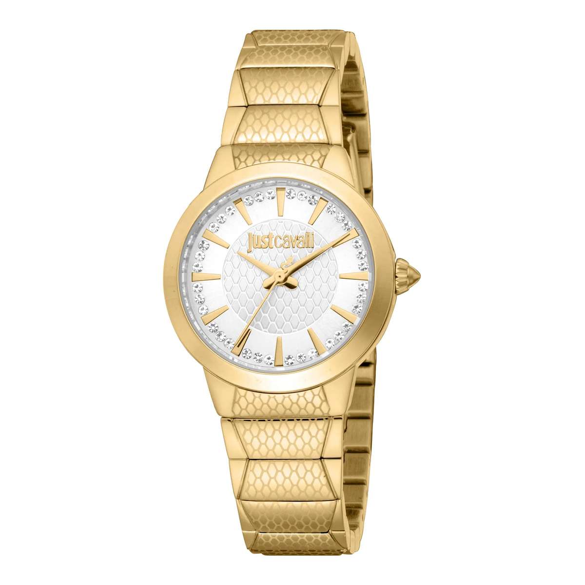 Just Cavalli Animalier Passione Yellow Gold Silver Grey