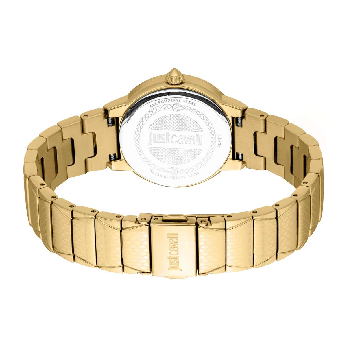 Just Cavalli Animalier Passione Yellow Gold Silver Grey