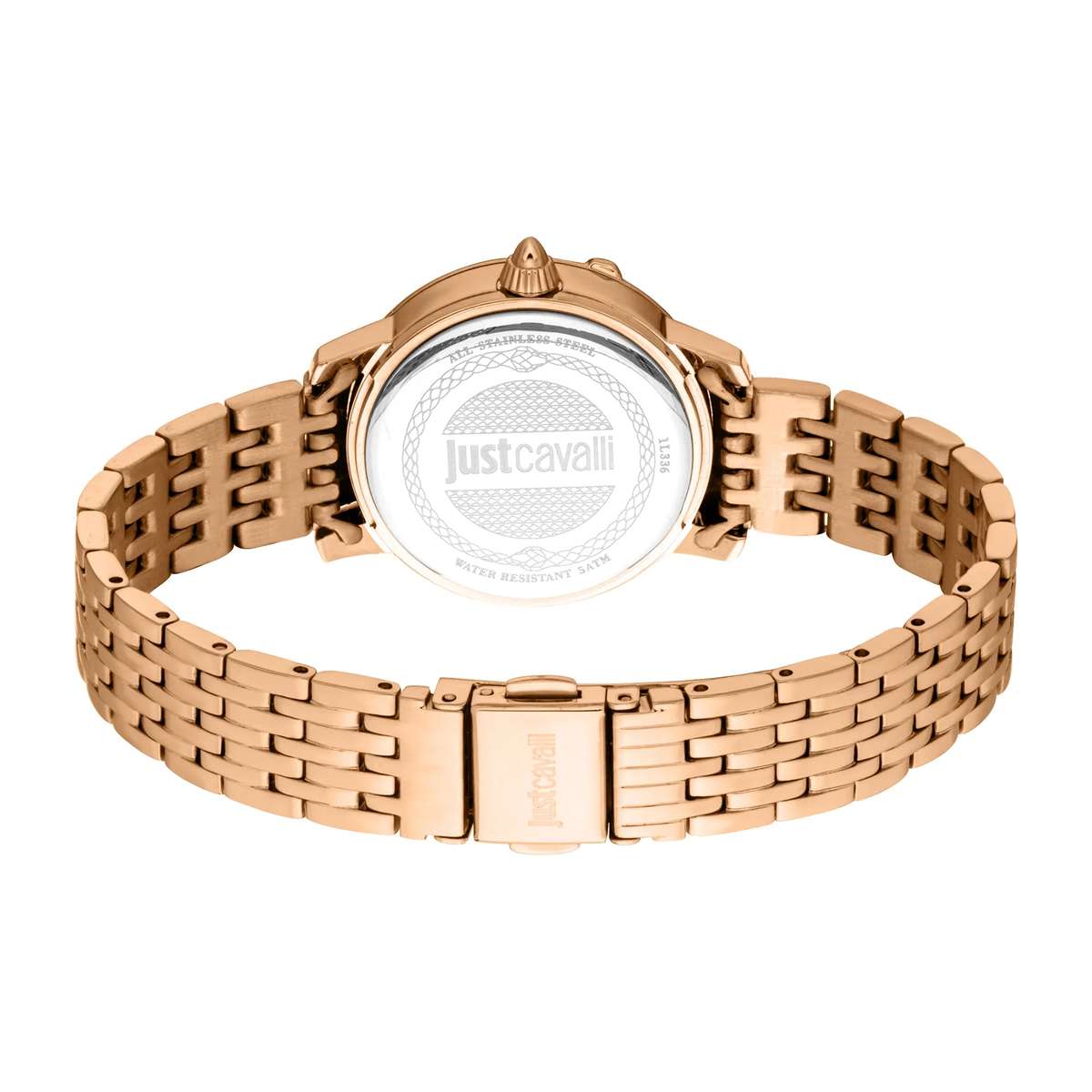 Just Cavalli SET Euforia Snake Rose Gold Silver