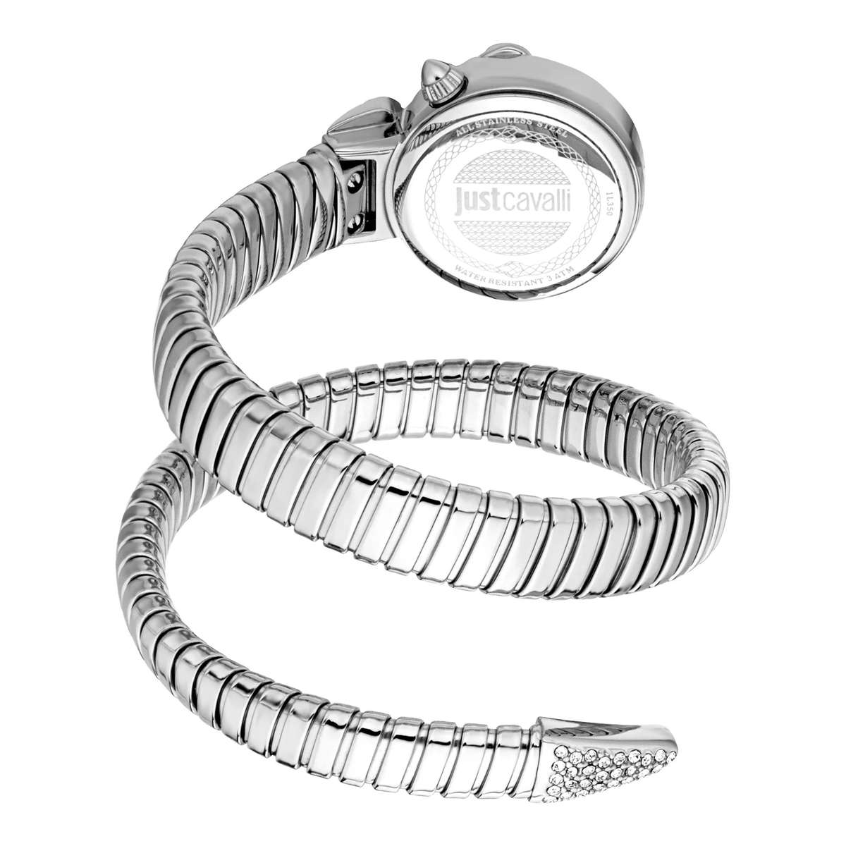 Just Cavalli Signature Snake Radiosa Silver