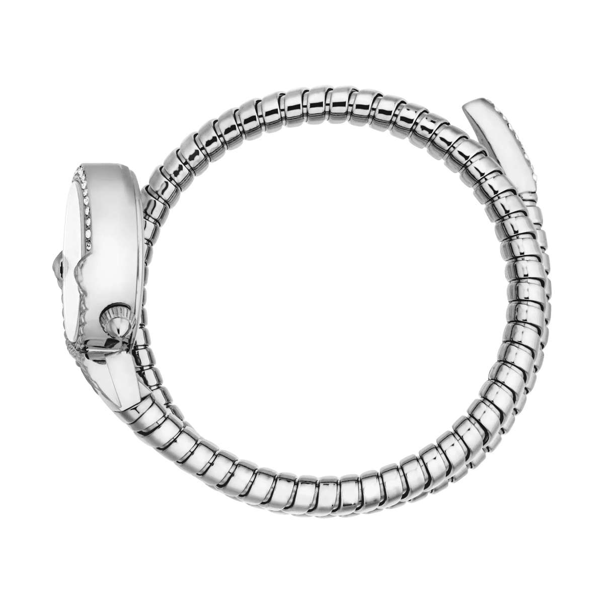 Just Cavalli Signature Snake Radiosa Silver