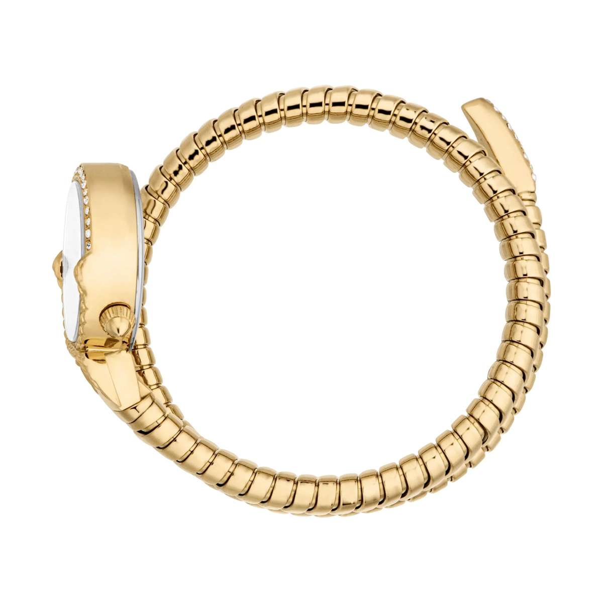 Just Cavalli Signature Snake Radiosa Yellow Gold Silver