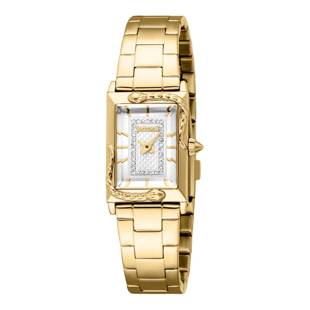 Just Cavalli Animalier Dolcezza Snake Yellow Gold Silver