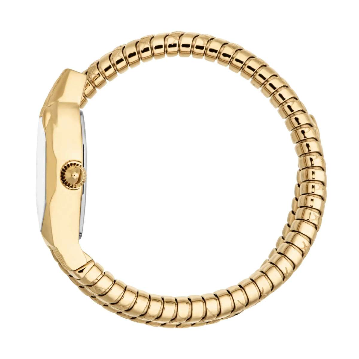 Just Cavalli Signature Snake Aria Yellow Gold Silver