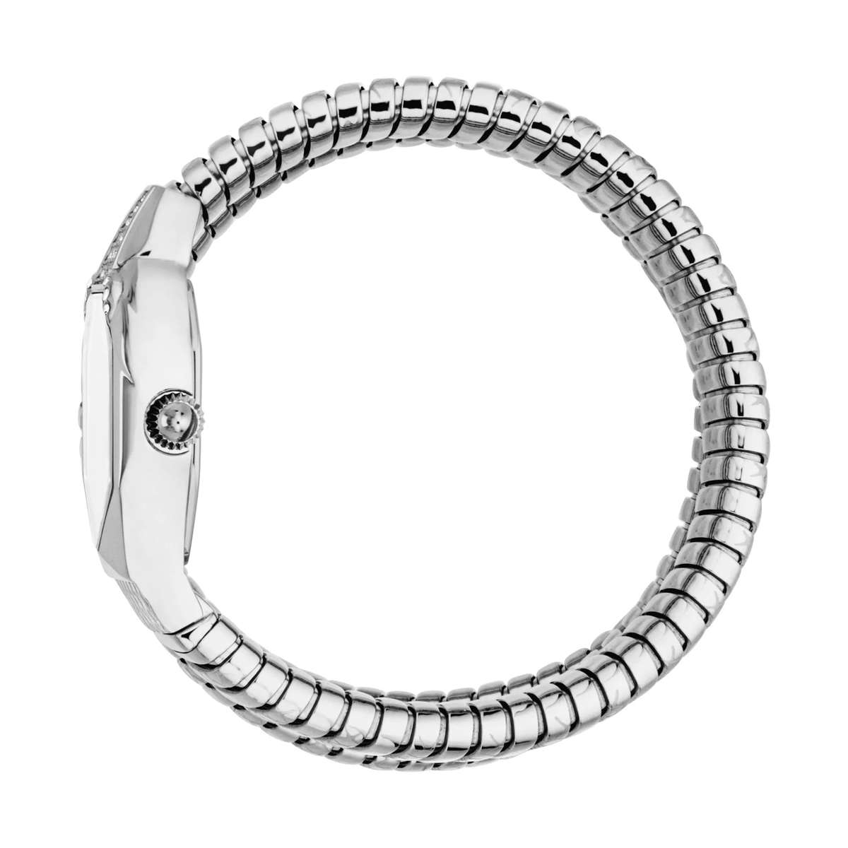 Just Cavalli Signature Snake Ambra Silver