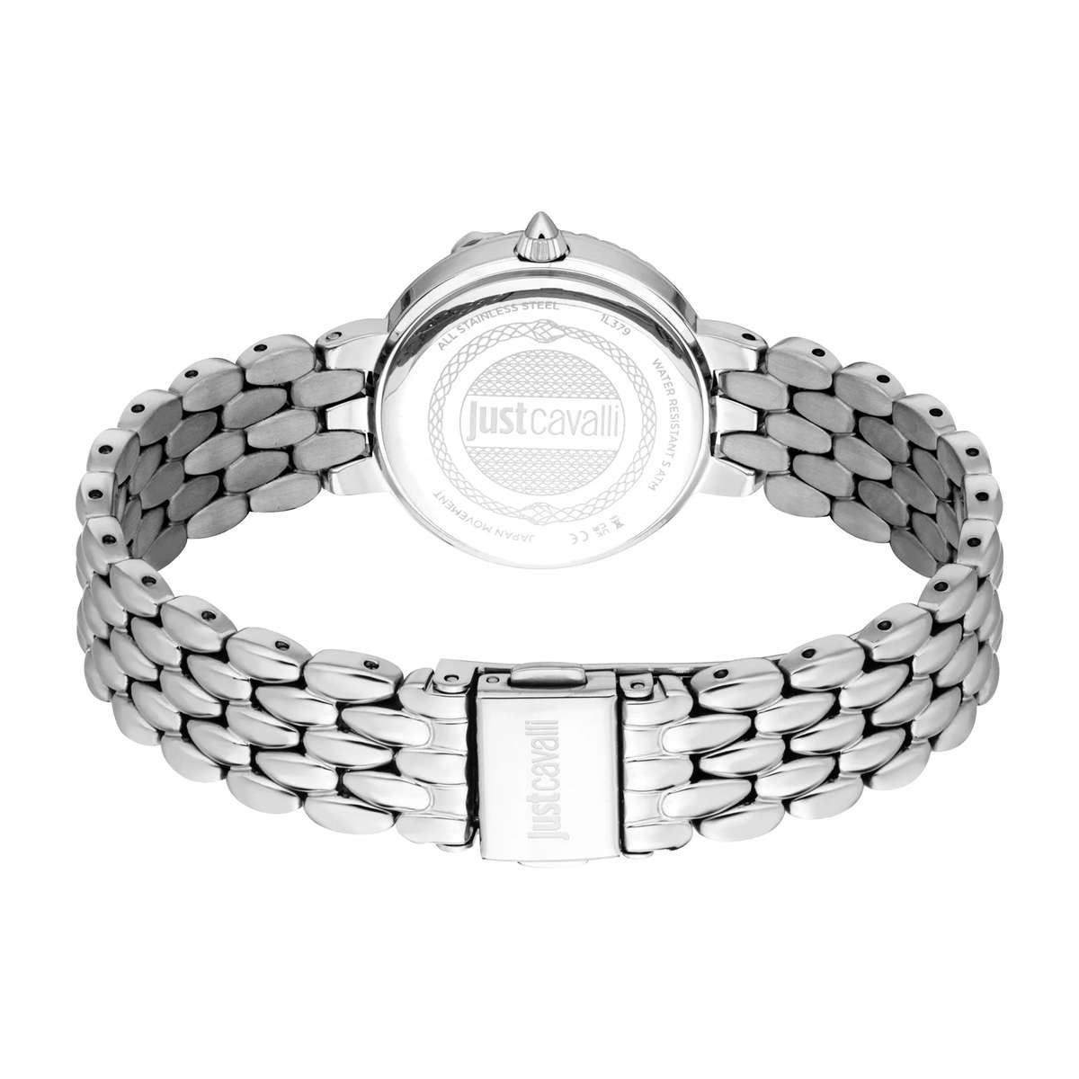 Just Cavalli Animalier Rosa Snake Silver