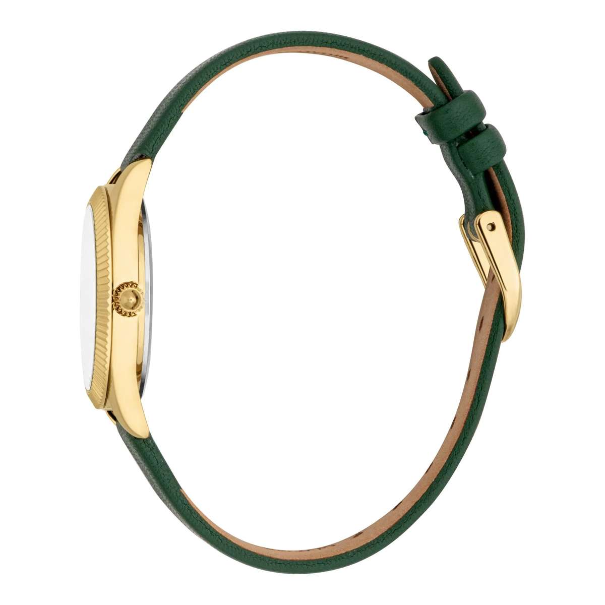 Just Cavalli Animalier Amabile Leather Green Silver