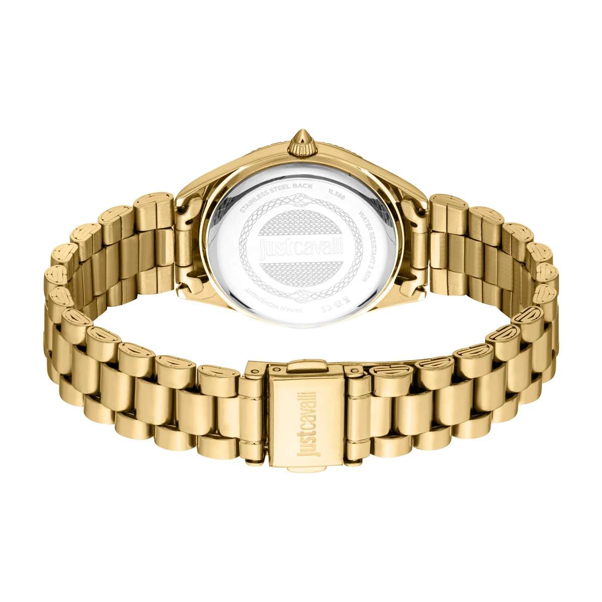 Just Cavalli Animalier Amabile Yellow Gold Green