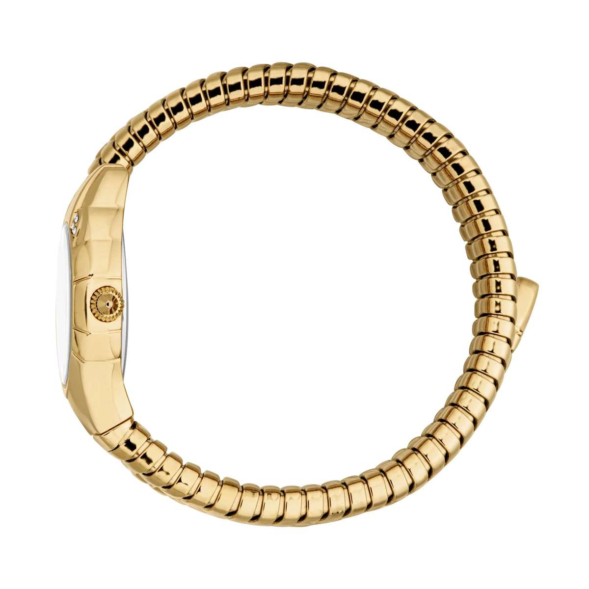 Just Cavalli Signature Snake Amanta Yellow Gold Silver