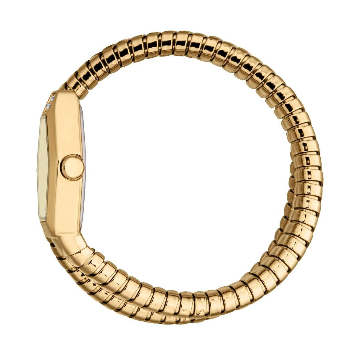 Just Cavalli Signature Snake Splora Yellow Gold Champagne