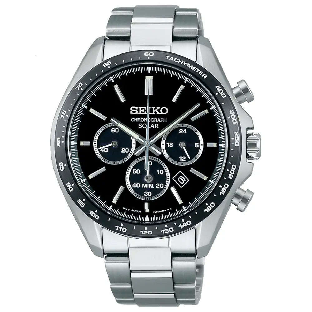 Seiko Selection S Series SBPY167 Solar Chronograph Men's Watch