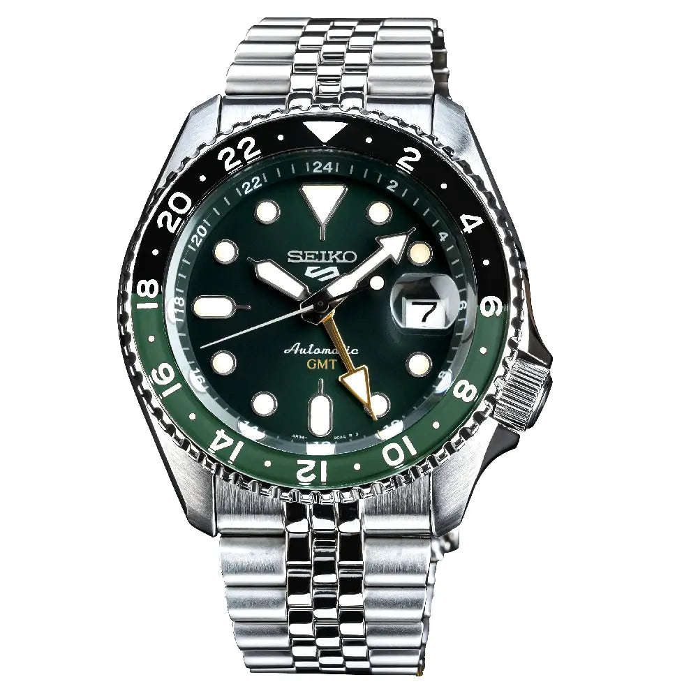 Seiko 5 Sports SSK035K1 GMT Automatic Mens Watch